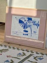 #A86 Blue (art print)