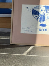 #A86 Blue (art print)