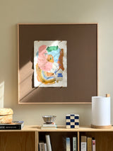 Pinbōdo notice board - Chairo/Brown - 70x70