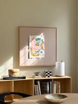 Pinbōdo notice board - Momoiro/Rosa - 70x70