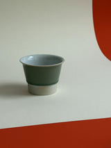 MANZ hojicha cup in celadon