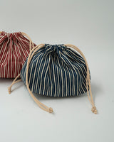 Bento behind the blue stripe