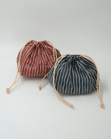 Bento bag rødstribet