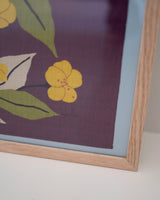 Furoshiki 'Pensamiento' (Purple) - 75x75