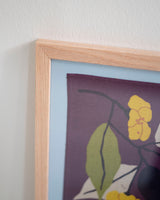 Furoshiki 'Pensamiento' (Purple) - 75x75