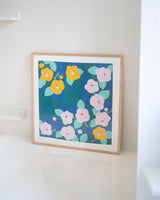 Furoshiki 'Tsubaki' - 70x70