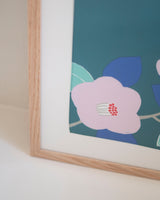 Furoshiki 'Tsubaki' - 70x70