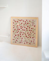 Furoshiki 'Grosella' (Beige) - 75x75