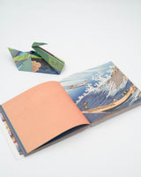 Origami paper block with Japanese prints (256 sheets - 15x15 cm)