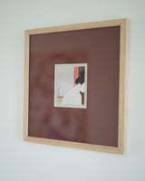 IKEBANA - Framed woodcut