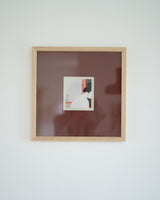 IKEBANA - Framed woodcut