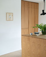 IKEBANA - Framed woodcut