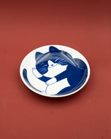 Plate with cat motif #1