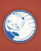 Plate with cat motif #3