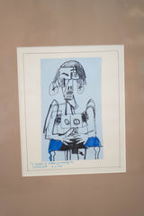 #167 Portrait of Willem De Kooning