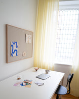 Pinbōdo notice board - Momoiro/Rosa - 70x70
