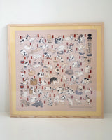 Furoshiki 'Myokaiko' - 70x70