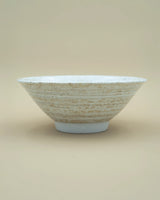 Ramenskål med let spiralmønster