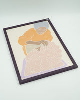 Dark purple frame
