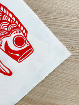 Koinobori (linoleumstryk)