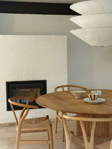 Ramenskål med let spiralmønster