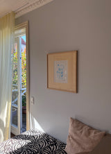 #A260 Sunflower and sun (kunstprint)