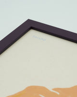 Dark purple frame