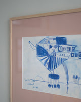 #A86 Blue (art print)