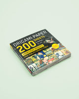 Origami papirblok med Hokusai motiver (200 ark - 15x15 cm)