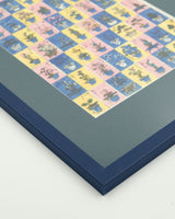 Dark blue frame