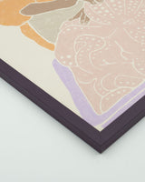 Dark purple frame