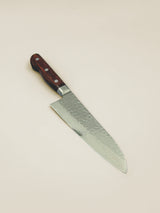 Santoku kniv | 18 cm | Mahogni