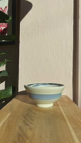 Sand colored ramen bowl