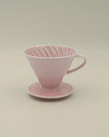 Hario tragt i rosa porcelæn (02)