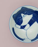 Skål med kattemotiv