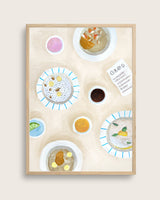 Breakfast table at GRØD