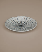 Striped small plate