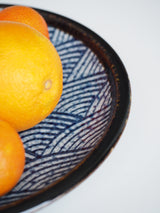Plate / small dish with wave motif