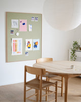 Pinbōdo notice board - Midori/green - 100x120