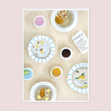 Breakfast table at GRØD