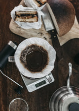 Coffee filters for funnel