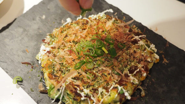 Okonomiyaki (Osaka style)