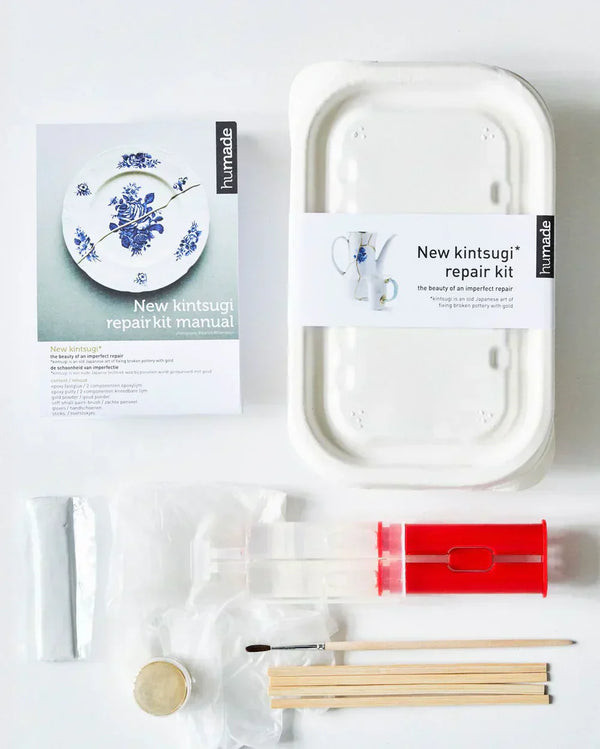 Hvad indeholder et kintsugi-sæt?