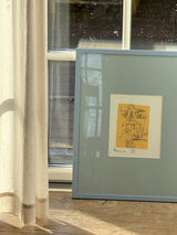 #265 Heks – Skytsengel (kunstprint)