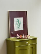 #A102 The know-it-all woman (art print)
