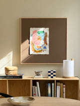 Pinbōdo notice board - Chairo/Brown - 70x70