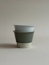 MANZ hojicha cup in celadon