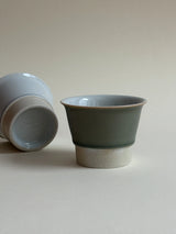 MANZ hojicha cup in celadon