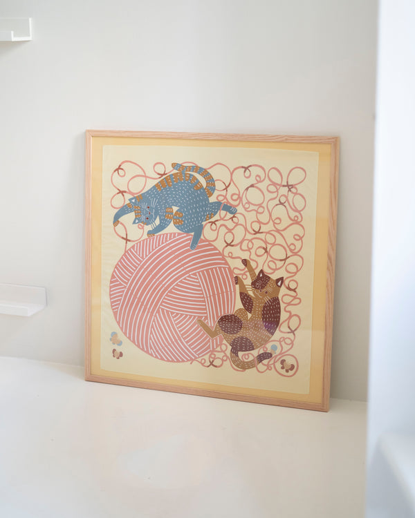 Furoshiki 'Neko to Keito'