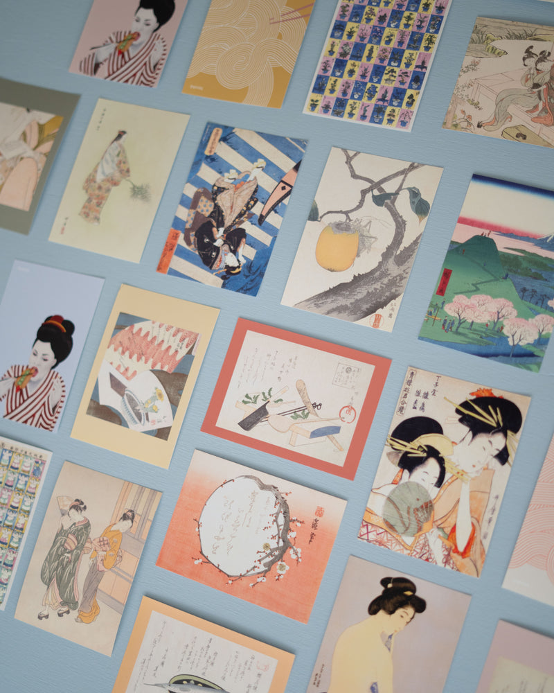 A6 kort - japanske motiver (assorteret)
